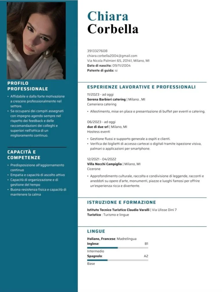 Chiara Corbella - Showbiz Models