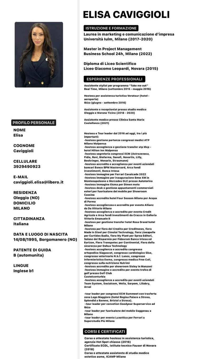 Elisa Caviggiolo - Showbiz Models (foto 11)