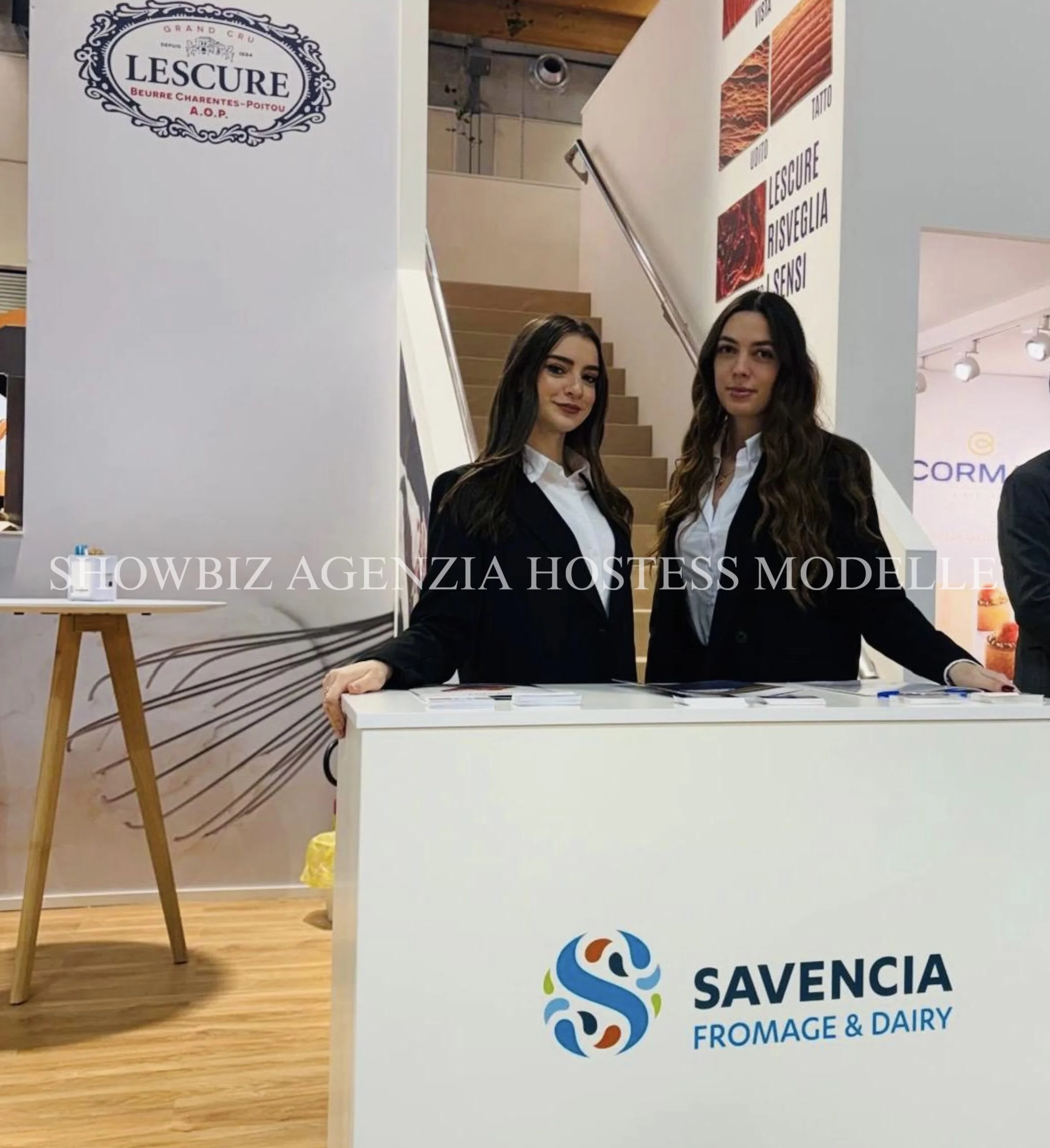 Hostess Showbiz Models a un evento fieristico